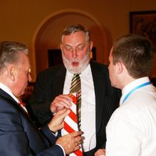 EU-Agrarministertreffen in Krems, mit dem poln. Vizepremier und Landwirtschaftsminister A. Lepper und EU-Landwirtschaftskommissar F. Fischler