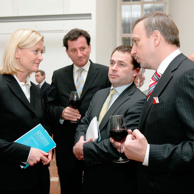 Ausstellungseröffnung in der Österr. Nationalbibliothek durch den poln. Kulturminister B. Zdrojewski