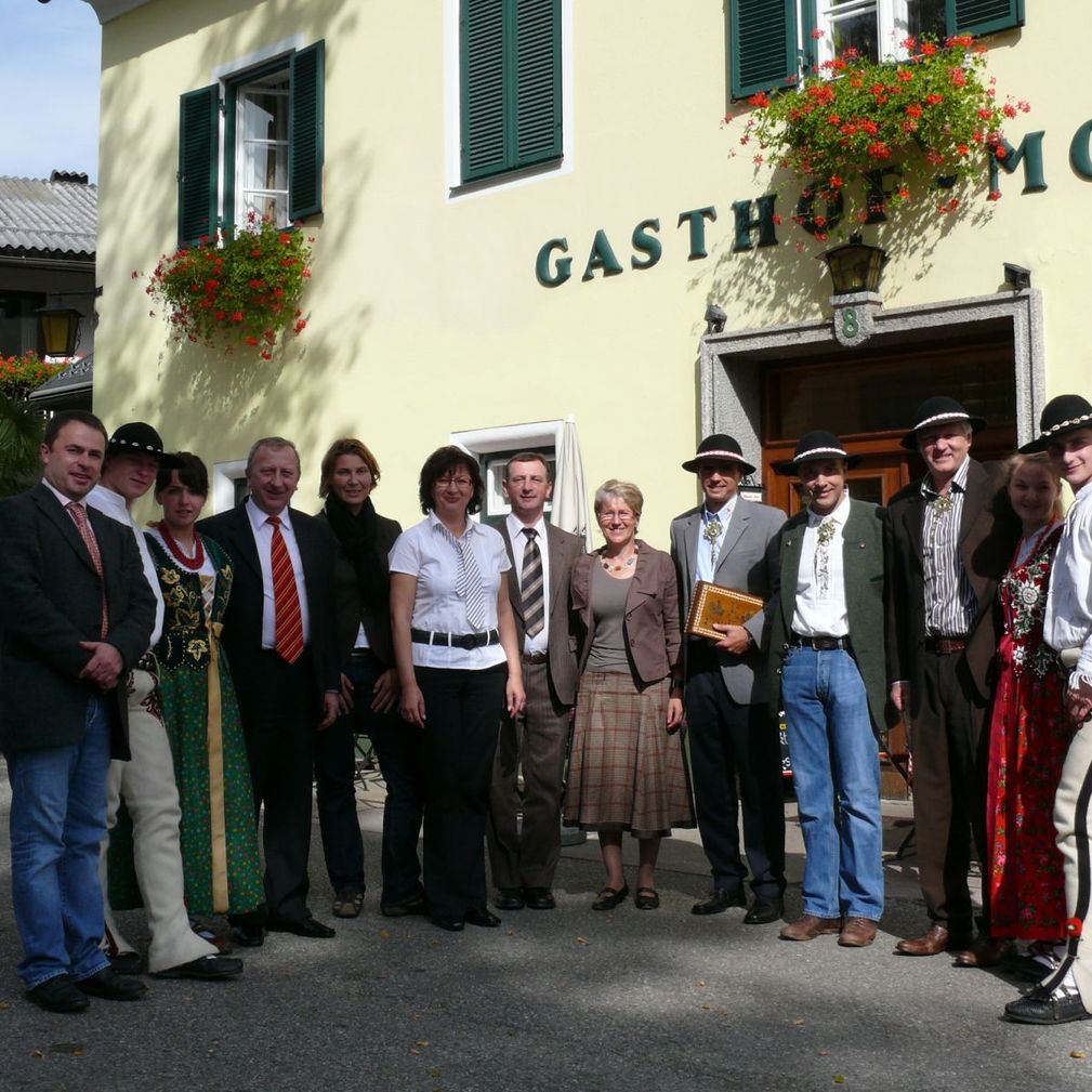 Mit polnischen Direktvermarktern aus der südpolnischen Region Podhale während einer Studienreise im Kärntner Gailtal