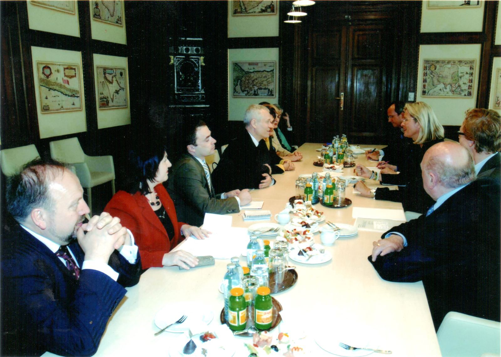 Besuch des poln. Parlamentspräsidenten M. Jurek bei der österr. Außenministerin U. Plassnik