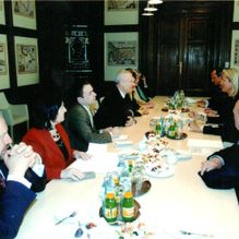 Besuch des poln. Parlamentspräsidenten M. Jurek bei der österr. Außenministerin U. Plassnik