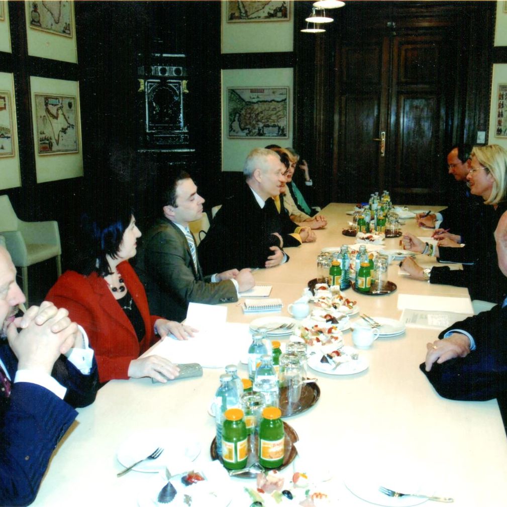 Besuch des poln. Parlamentspräsidenten M. Jurek bei der österr. Außenministerin U. Plassnik